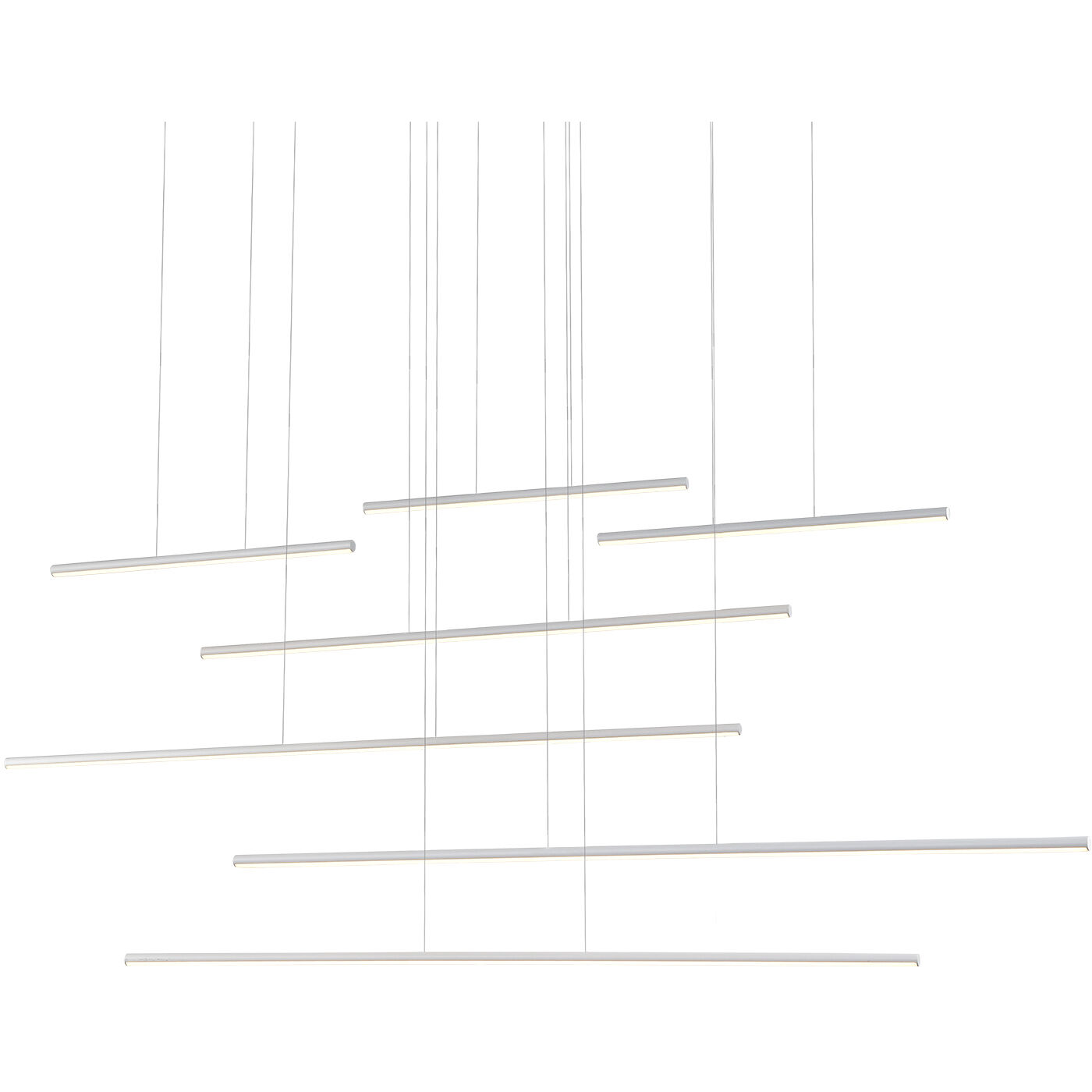 Chute motion multi light pendant hot sale